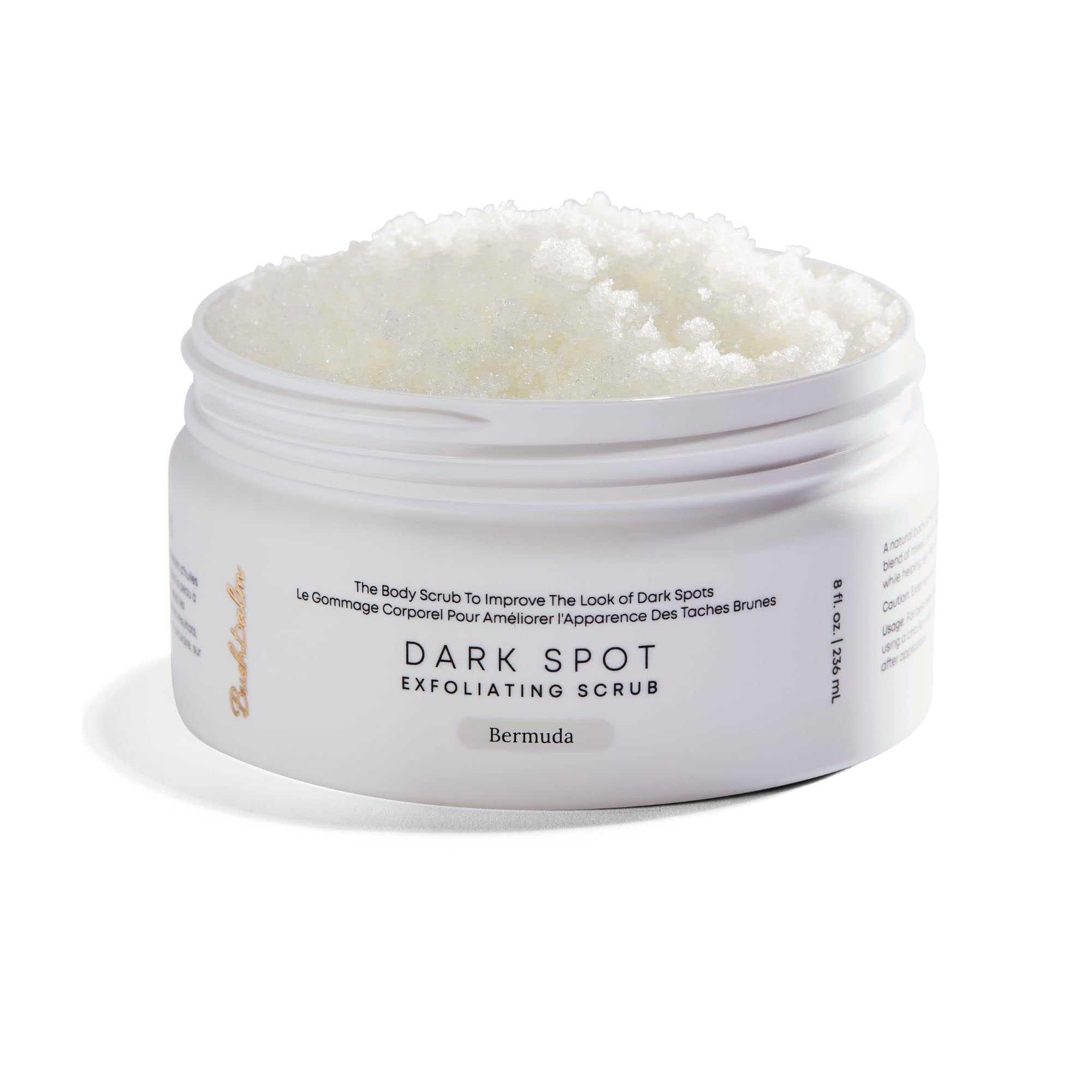 Bushbalm Dark Spot Exfoliating Scrub - Natural Body Scrub for Soft, Hydrated, and Glowing Skin - Bermuda 236ml
Bushbalm